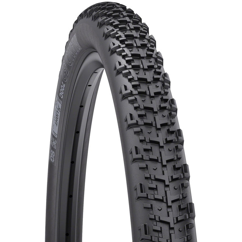 WTB Nano Tire – 700 x 52, TCS Tubeless, Folding, Black, Light/Fast Rolling, Dual DNA, SG