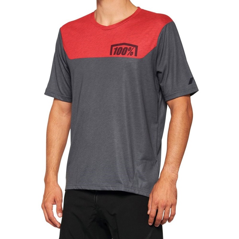 100% Airmatic Short Sleeve MTB Jersey – Racer Red Racer Red Small