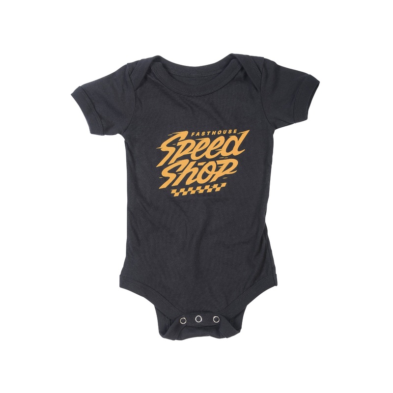 Fasthouse Haste Onesie – Infant – Black Black 03-06 Months