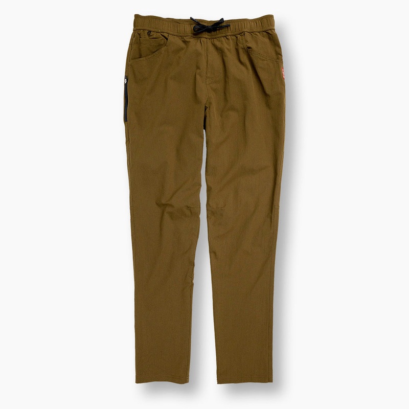 KETL Mtn Vent Lightweight Pants 34″ Inseam: Summer Hiking & Travel – Ultra-Breathable, Packable & Stretchy – Brown Men’s Small