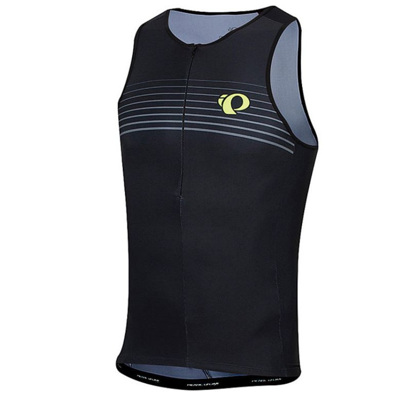 Pearl Izumi Elite Pursuit Graphic Tri Singlet – Black-Screaming Yellow Foil Black – Screaming Yellow Foil Small