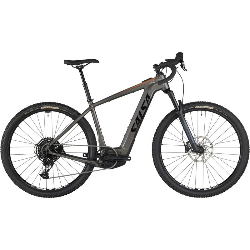 Salsa Tributary Apex Eagle SUS Ebike – 29″, Aluminum, Charcoal, Medium