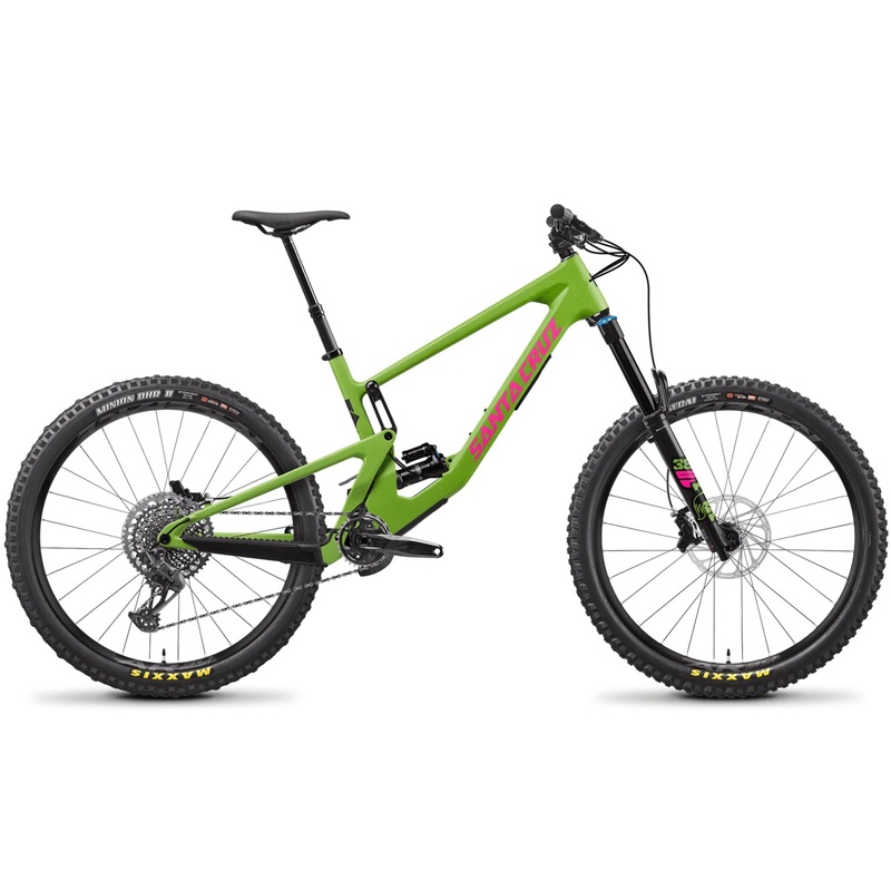 Santa Cruz Nomad Carbon 27.5 – D Kit – SDS+ Coil – Adder Green Adder Green X-Large