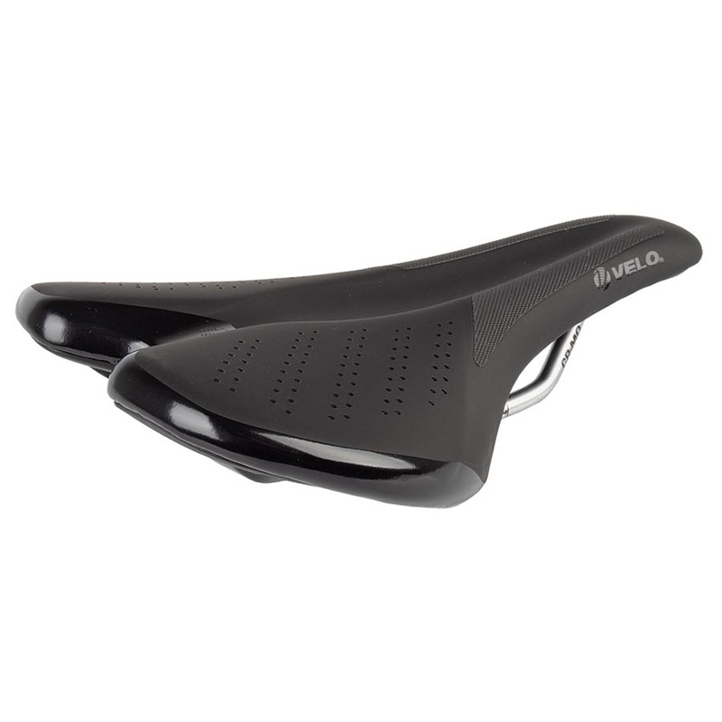 Velo Shorty Sport Saddle 240 x 155mm Black