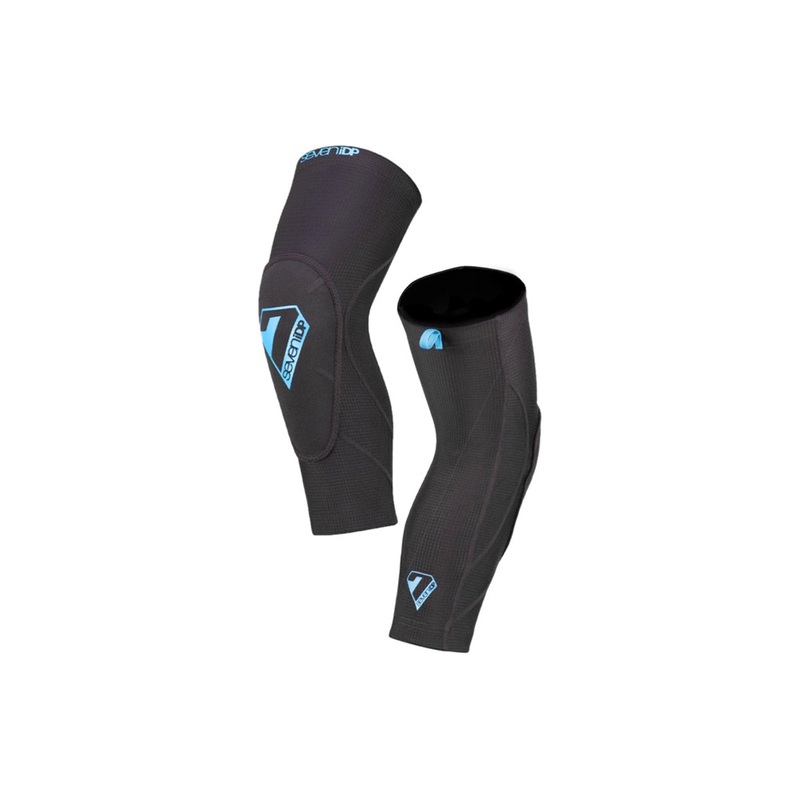 7 iDP Sam Hill Lite Elbow Pads – Black Black Small