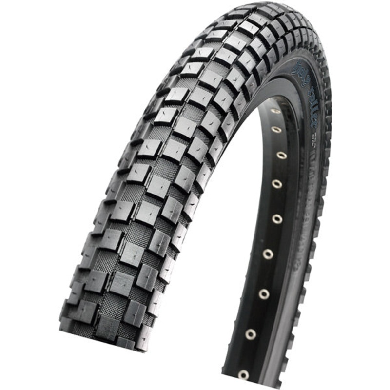 Maxxis Holy Roller 24″ BMX Tire – Black Black 1.85″ Single Compound