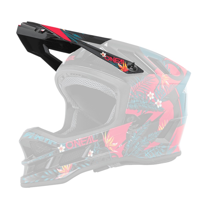 O’Neal Blade Polyacrylite Replacement Visor – Rio – Red Red