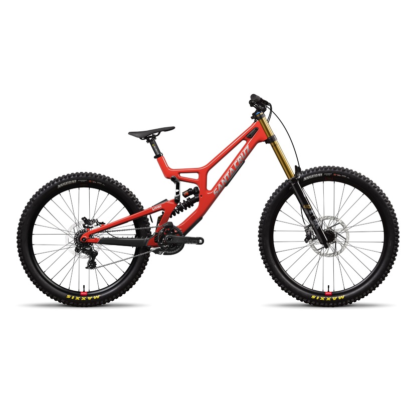 Santa Cruz V10 CC MX – DH X01 – Gloss Red – 2024 Gloss Red Small