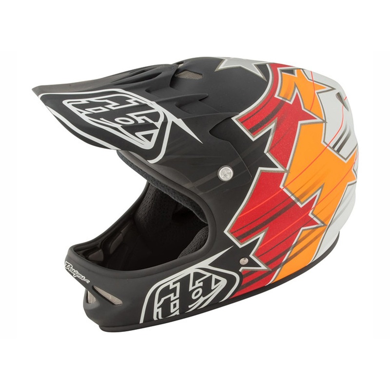 Troy Lee Designs D2 Fusion Full Face Helmet – Black Black X-Small/Small