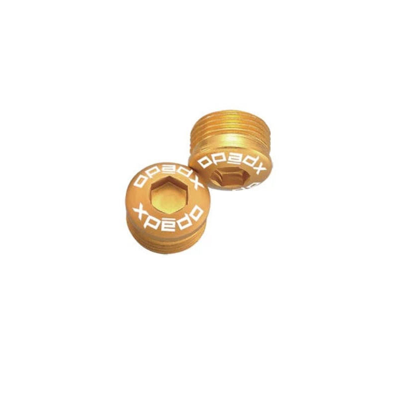 Xpedo M Force End Caps – Gold Gold