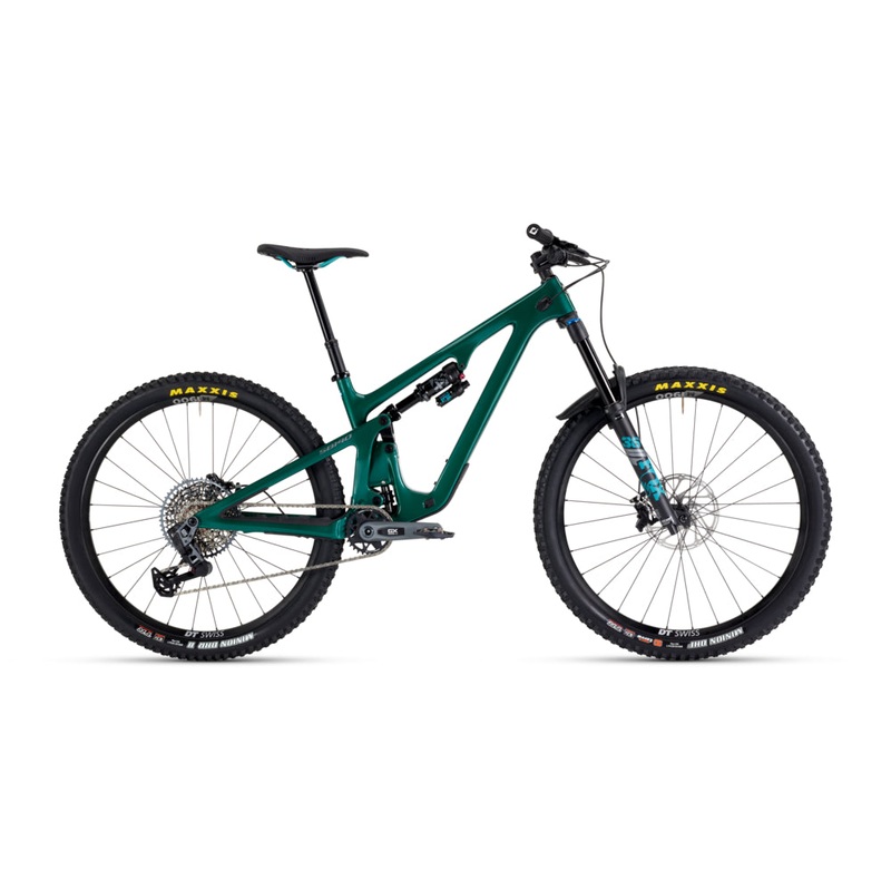 Yeti SB140 29″ Carbon Series Complete Bike w/ C3 GX T-Type Lunch Ride Build Raw Emerald Small