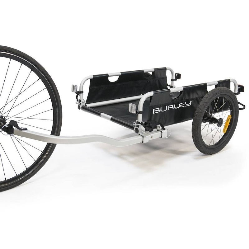 Burley Flatbed Cargo Trailer Black
