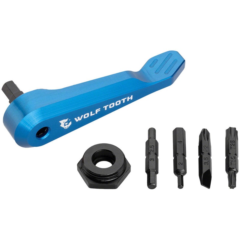 Wolf Tooth Components Axle Handle Multi-Tool Blue