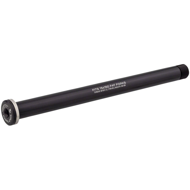 Wolf Tooth Front Thru Axle – RockShox, 15 x 150mm, Black