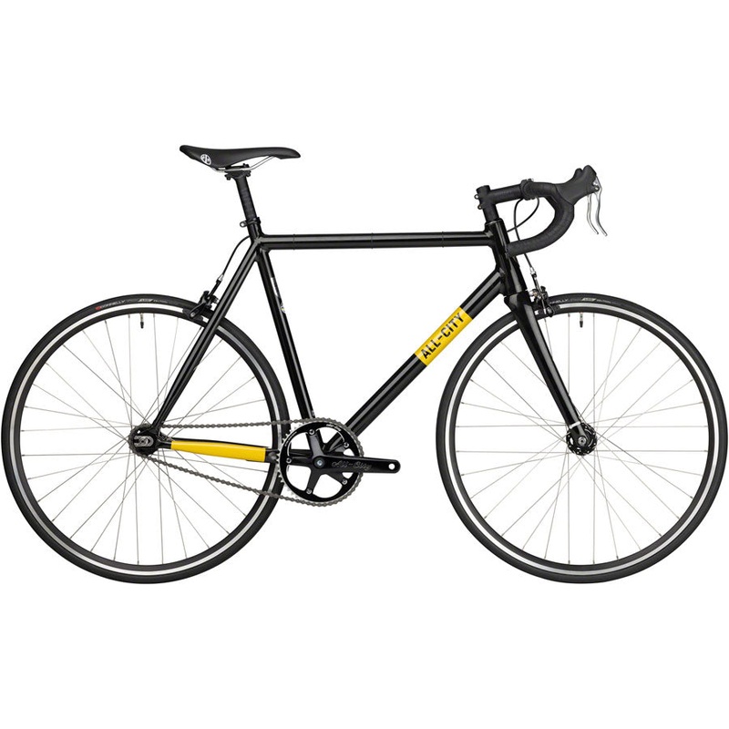 All-City Thunderdome Bike – 700c, Aluminum, Gold Fang, 49cm