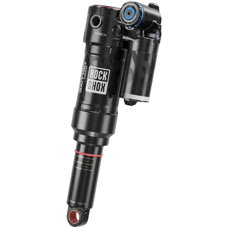 RockShox Super Deluxe Ultimate RC2T Rear Shock – 205 x 60 mm, Linear Air, 0 Neg/2 Pos Token, Reb 55 / Comp 30, L/O4,