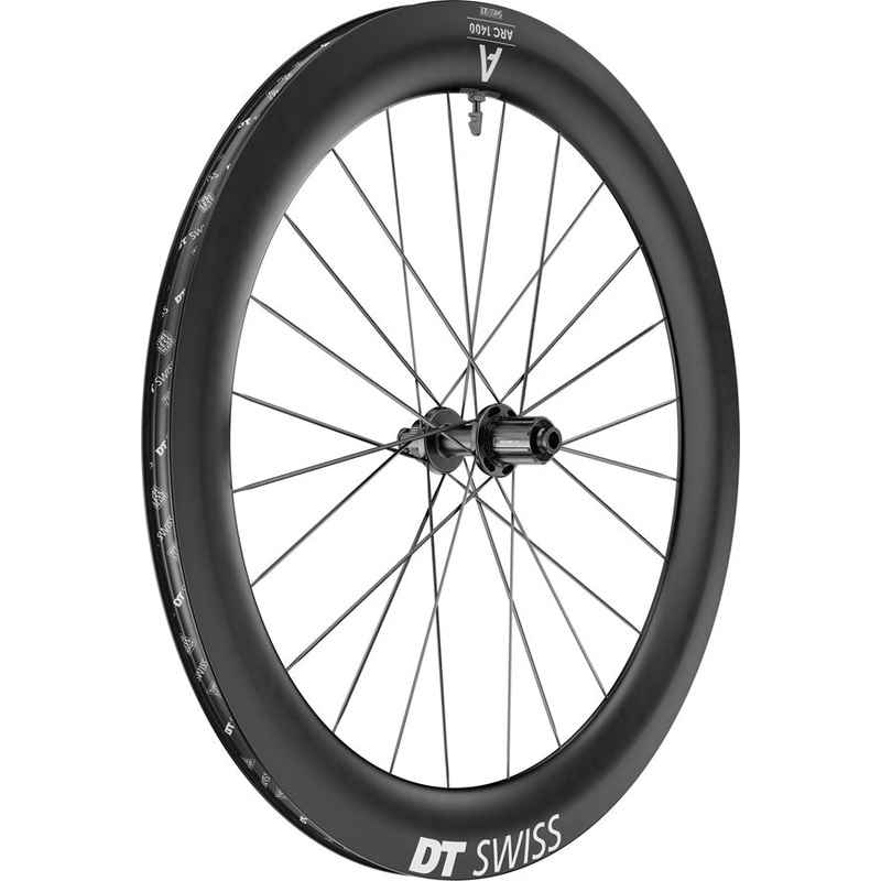DT Swiss ARC 1400 DiCut 65 Rear Wheel – 700, 12 x 142mm, Center-Lock, HG11 Road/XDR, Ratchet EXP 36, Black