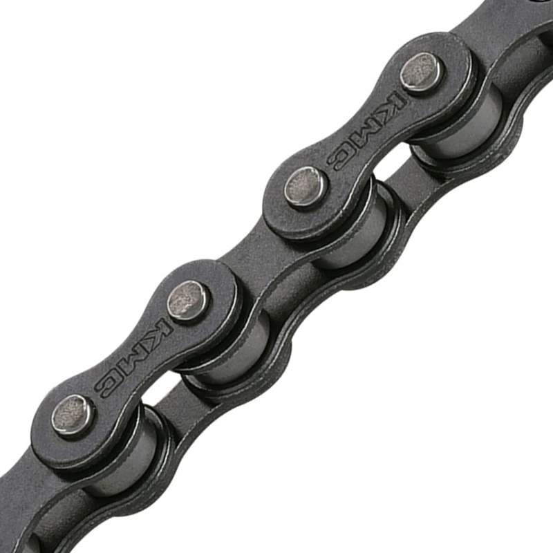 KMC B1H Heavy Duty Single Speed Chain – Black Black 1/2″ x 1/8″ – HL1 Wide