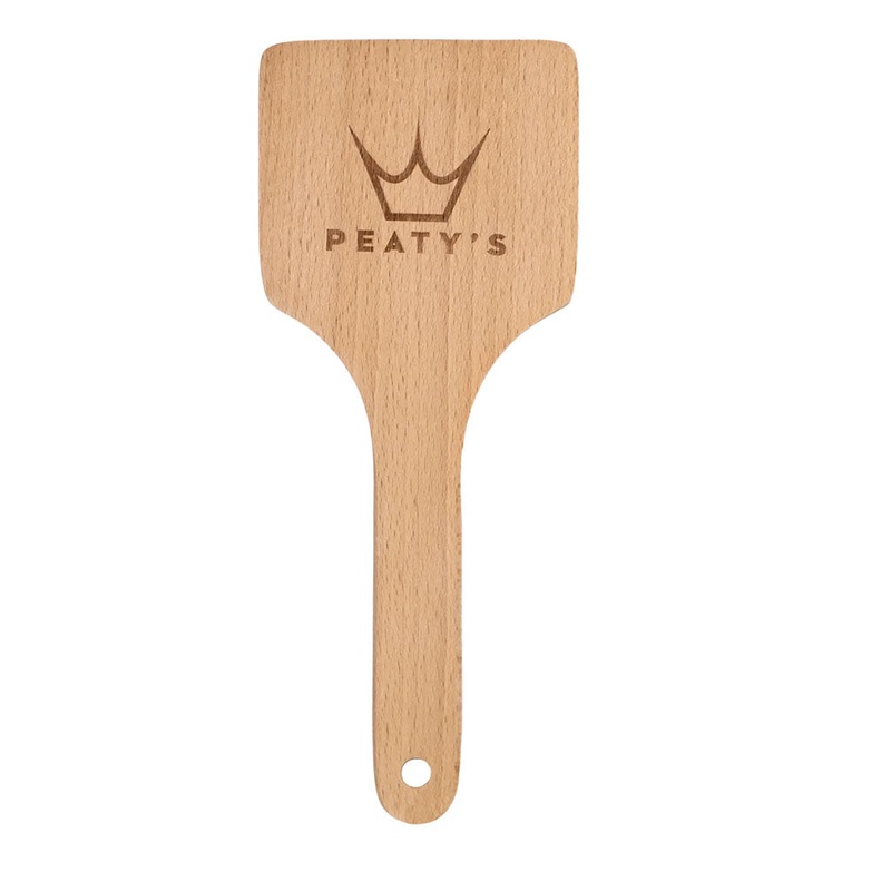 Peaty’s Wide Head Tire Brush, Beech Wood