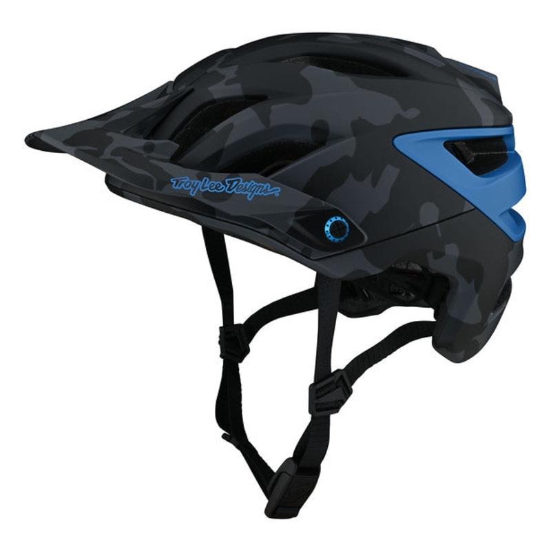 Troy Lee Designs A3 MIPS MTB Helmet – Uno Camo Blue Camo Blue X-Small/Small