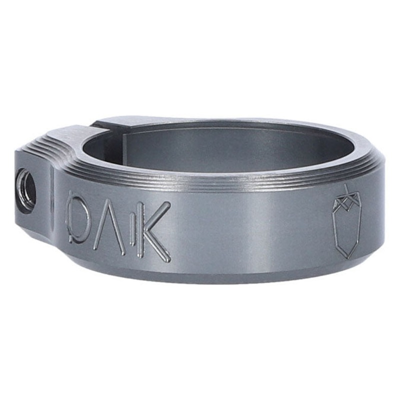OAK Components Orbit Seatpost Clamp 36.4mm Lunar Gray