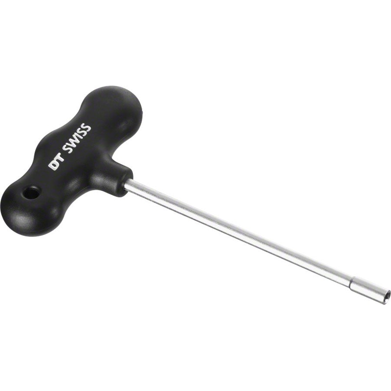 DT Swiss Torx Black T-Handle Nipple Wrench for Squorx Nipples Spline One