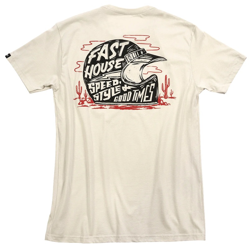 Fasthouse Dust Devil Tee – Sand Sand Small