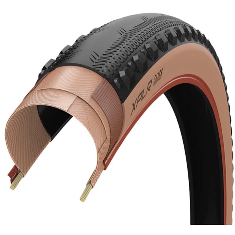 Goodyear XPLR Inter TLR 700c Folding Gravel Tire Transparent 45c