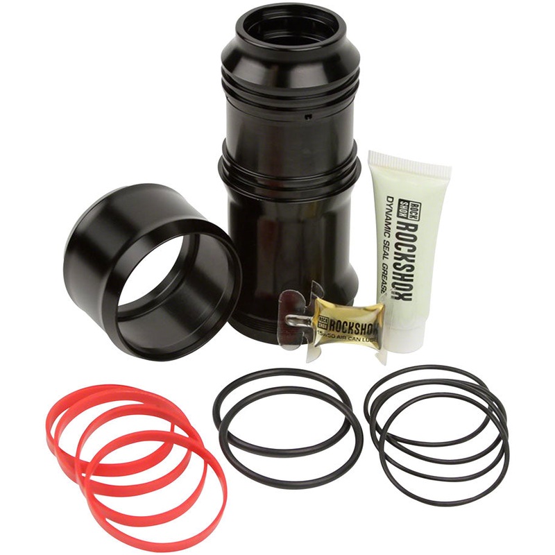 RockShox MegNeg Air Can Upgrade Kit for Deluxe and Super Deluxe Rear Shocks, 205/230 x 57.5-65mm, Black