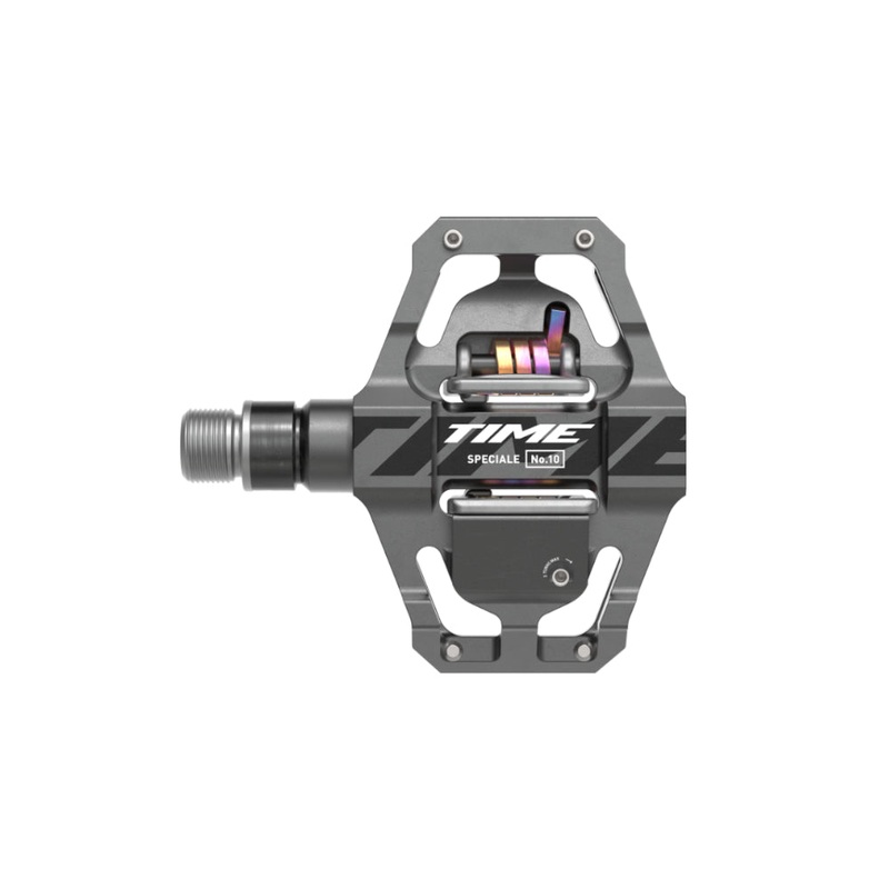 Time Speciale 10 Clipless Pedals – Small – Dark Gray Dark Gray B1 – Includes ATAC Standard Cleats