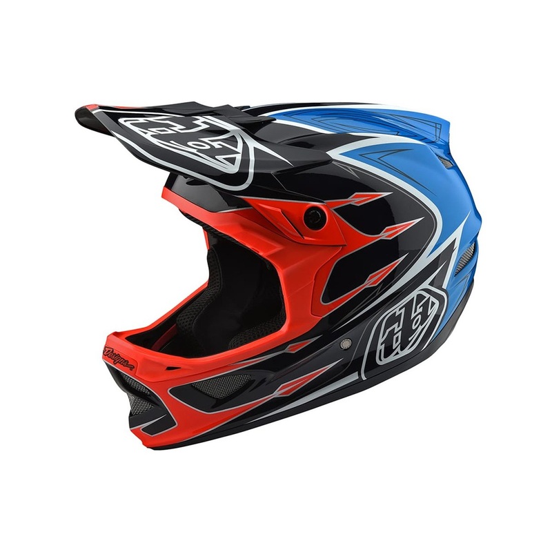 Troy Lee Designs D3 Composite Full Face Helmet – Corona Orange – 2018 Corona Orange Small