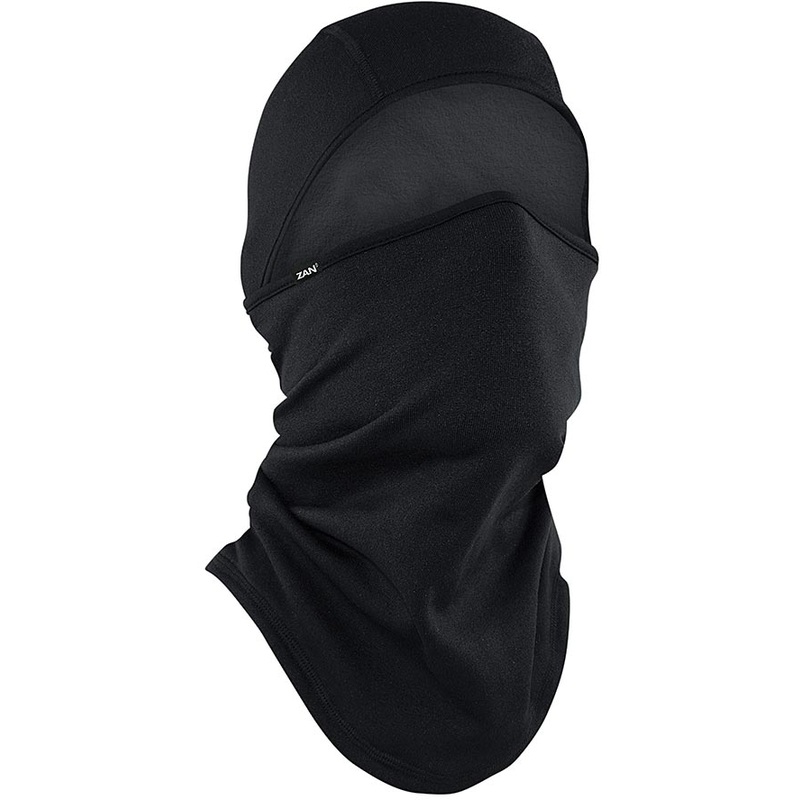 ZANheadgear Convertible Balaclavas – Versatile UV-Protective SportFlex Series Face Masks, Neck Warmers & Headwear for Winter & All-Weather Cycling BLACK