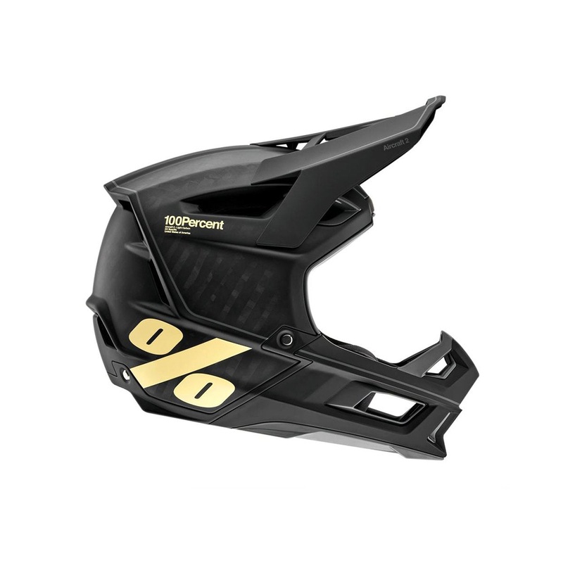 100% Aircraft 2 Full Face Helmet – Black-Light Yellow – 2021 Black – Light Yellow Small