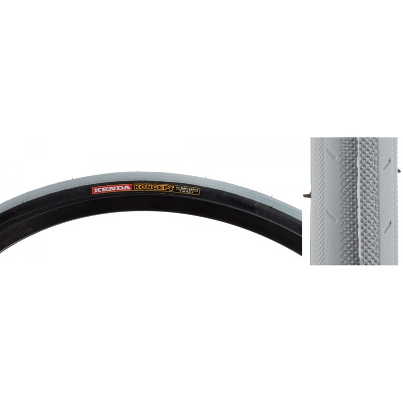 Kenda Koncept 24 x 1 Clincher Wire PSI 110 TPI 60 Gy/Bsk Reflective Road Tire