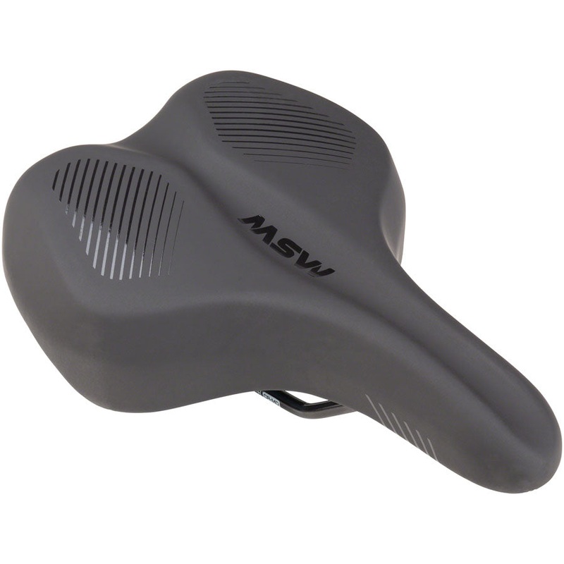 MSW SDL-192 Spin Fitness Saddle – Chromoly Black
