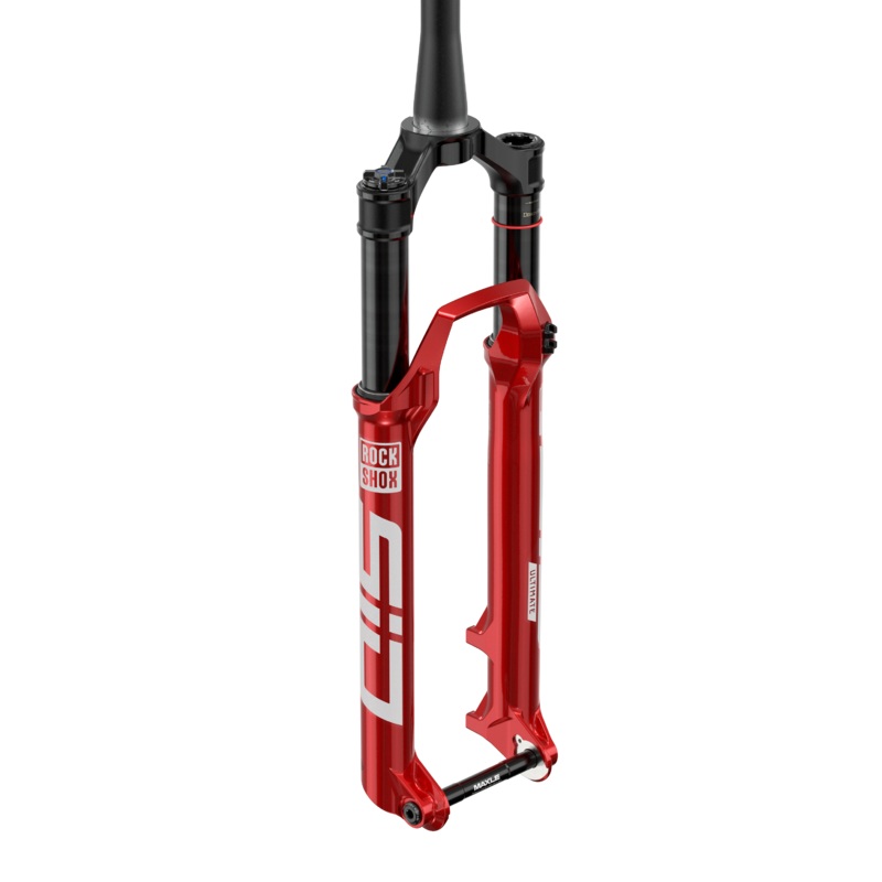 RockShox SID Ultimate Race Day 29″ Boost Fork – 120mm Travel, Electric Red, 44mm Offset, Tapered DebonAir, Includes Fender & Maxle Stealth 2 Position