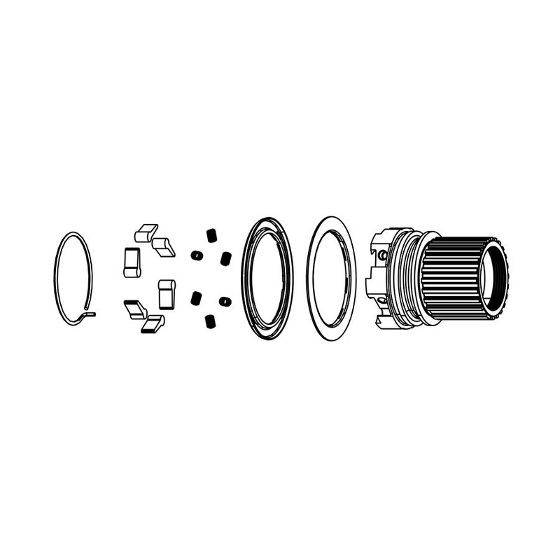 Zipp ZM2 SL Freehub Body Shimano Micro Spline, 12