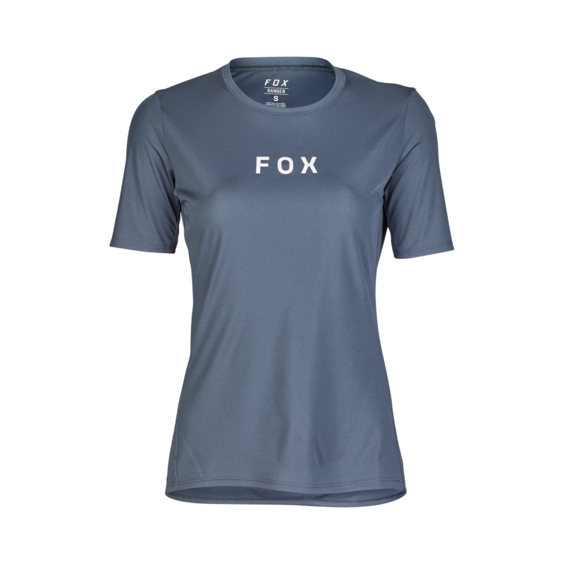 Fox Racing Ranger Short Sleeve MTB Jersey – Wordmark – Womens – Graphite Graphite X-Small