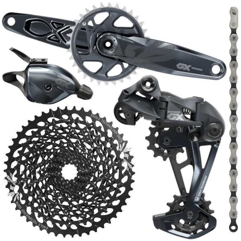 GX Eagle Groupset 165mm Non-Boost 142mm / 32t 10-50t