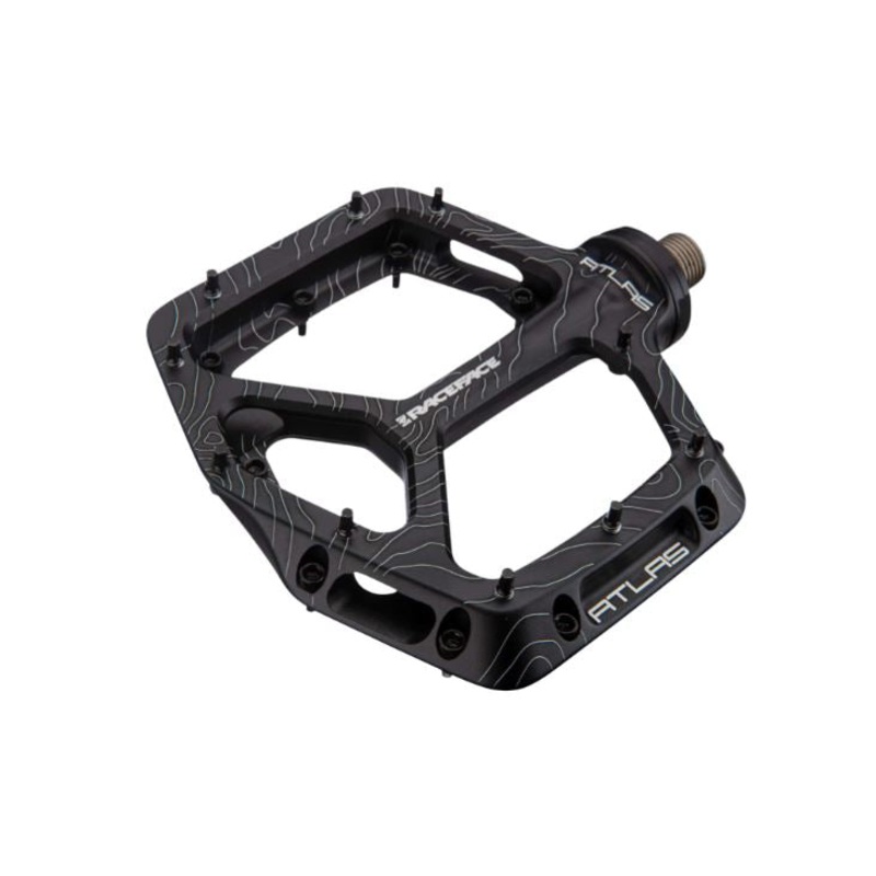 Race Face Atlas Flat Pedals – Black Black