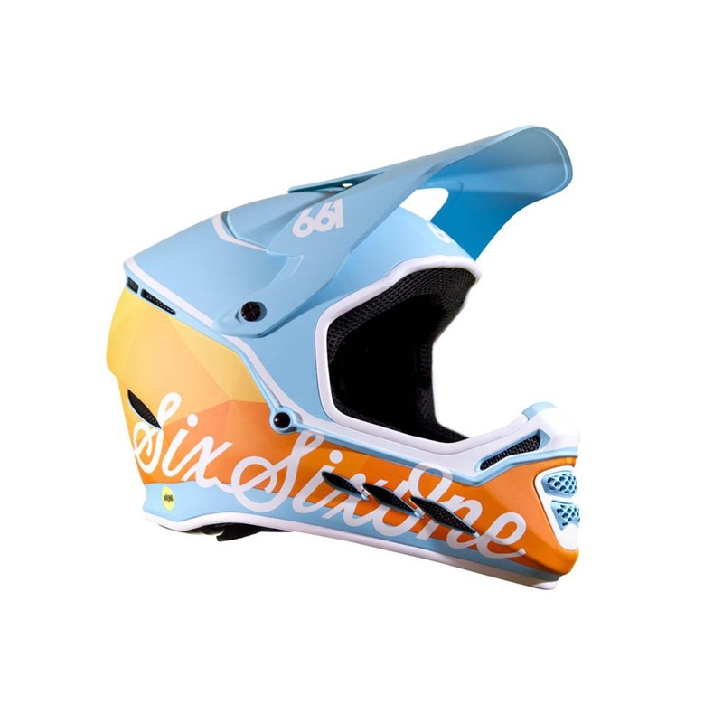661 Reset MIPS Full Face Helmet – Geo Blorange Geo Blorange 2X-Small