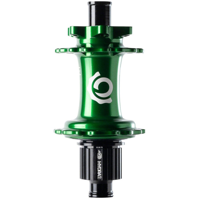 Industry Nine Hydra 2 Classic Rear Hub – 12 x 148mm, 6-Bolt, Micro Spline, Green, 32H