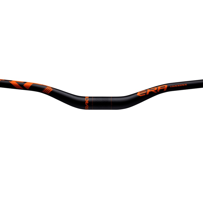 RaceFace Era 35 Carbon Riser Handlebar: 35 x 800mm 40mm Rise Orange