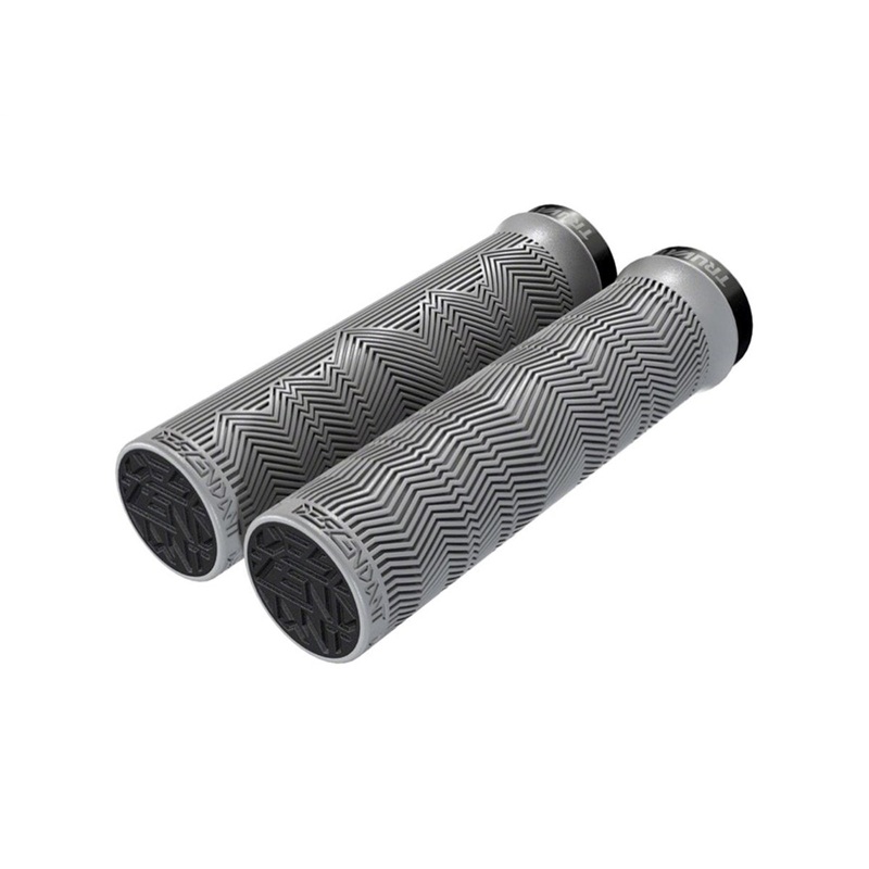 Truvativ Descendant Grips – Gray Gray Single Lockring