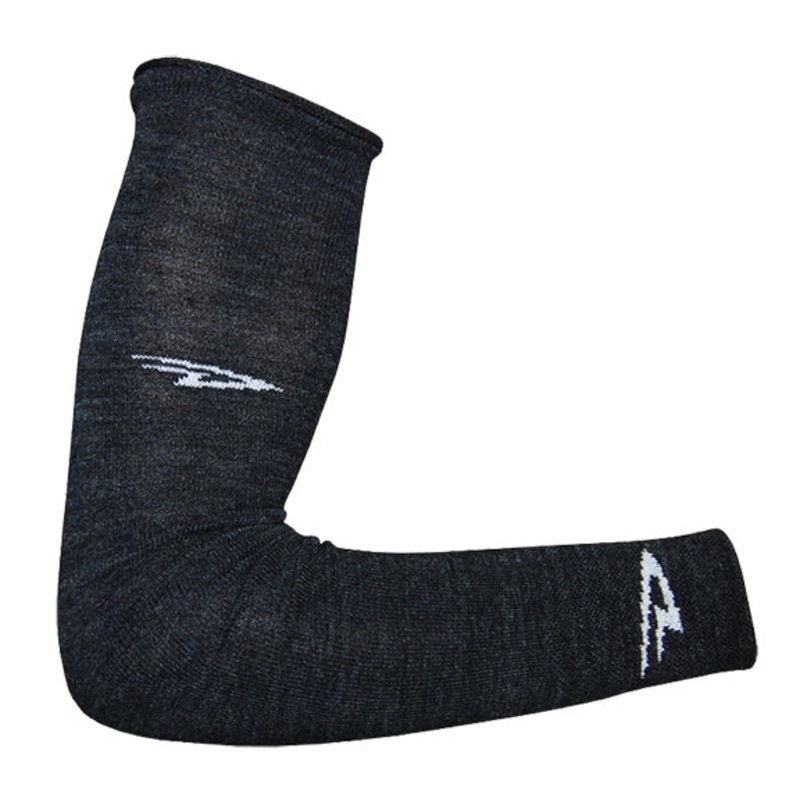 DeFeet Merino Wool Arm Skins – Thermal Cycling Arm Warmers with StayFast Cuffs, Made in USA, Superior Weather Resistance & Premium Merino Material L/XL
