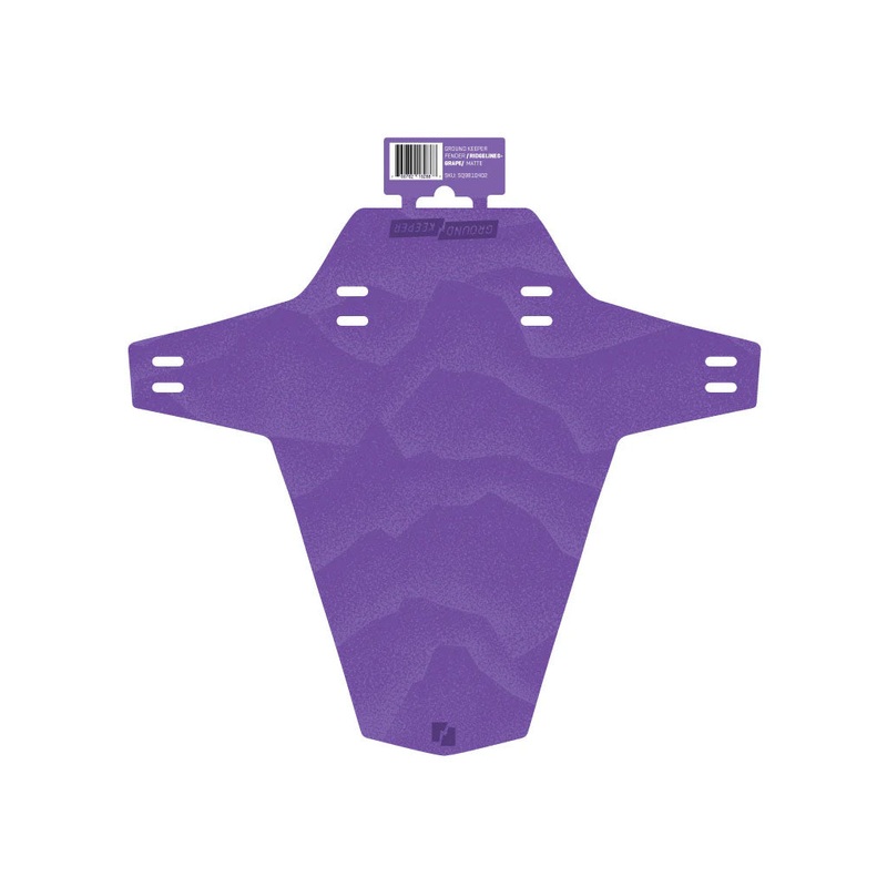 Ground Keeper Fender Ridgelines Grape – Matte