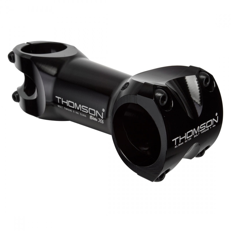 Thomson Elite X4 Mountain Stem 100mm Clamp 31.8 +/-0 1 1/8 in Black Aluminum