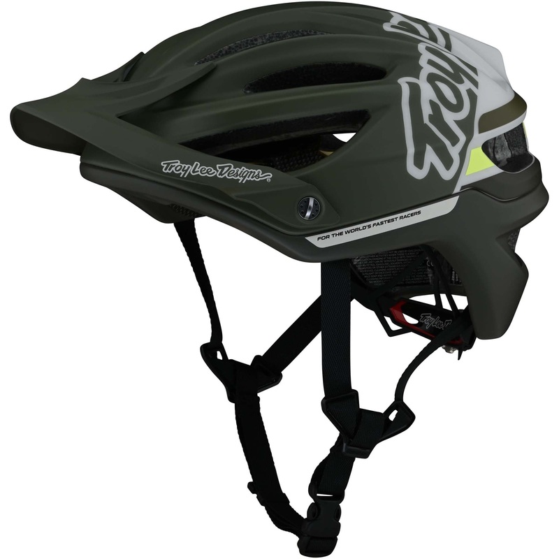 Troy Lee Designs A2 MIPS MTB Helmet – Silhouette – Green Green Small