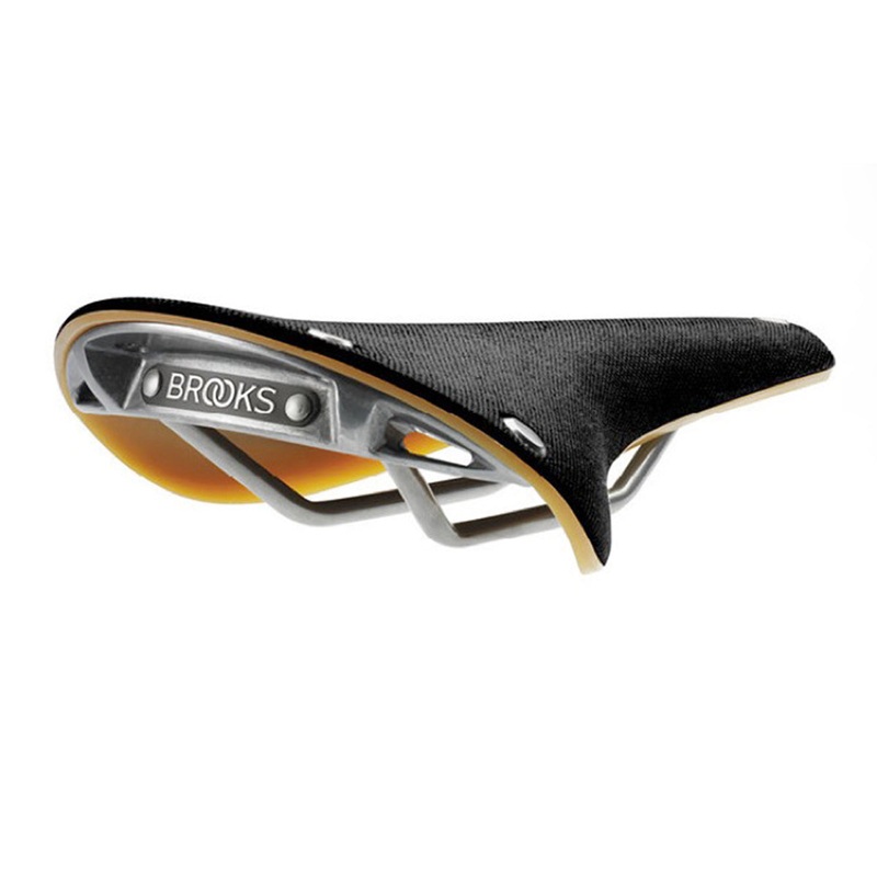 Brooks England Cambium C17 Saddle – Special Black-Natural rubber Black