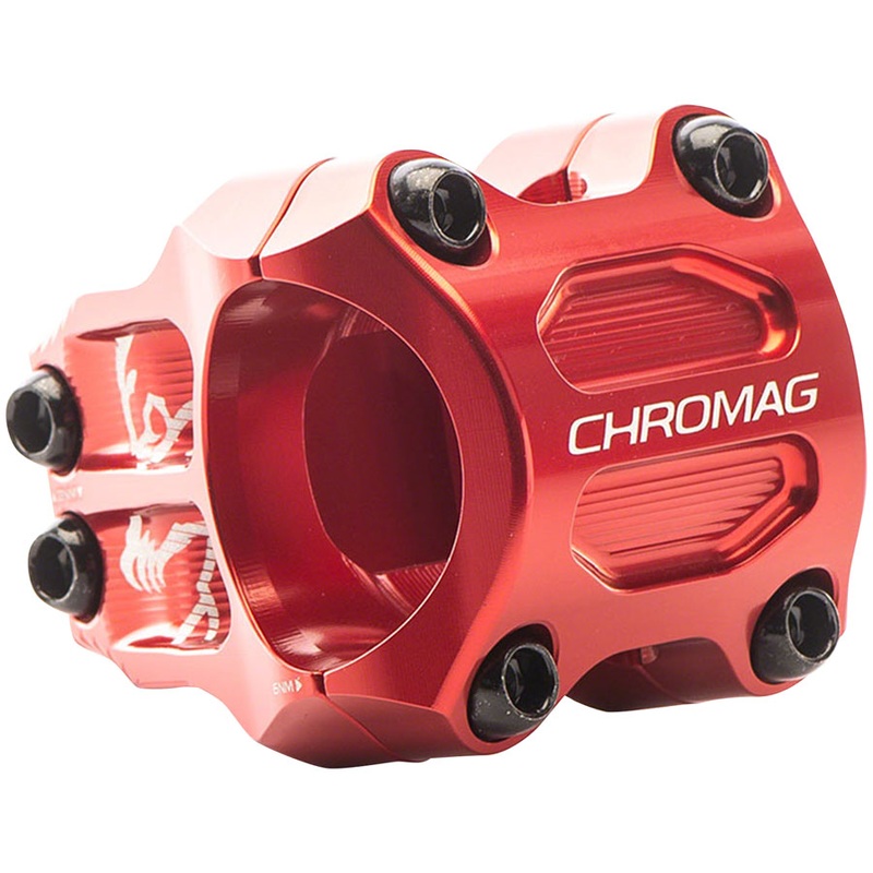 Chromag Riza Stem – 45mm, 35mm Clamp, +/-0, Red